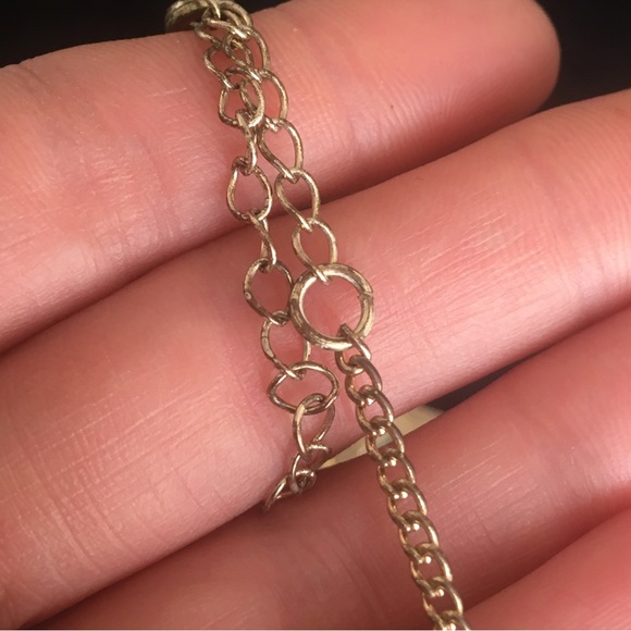 Vintage Chunky Green Stone Necklace - Picture 6 of 10